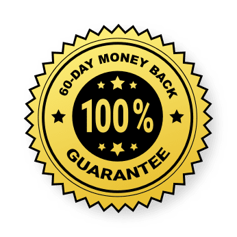 60-day money back guarantee